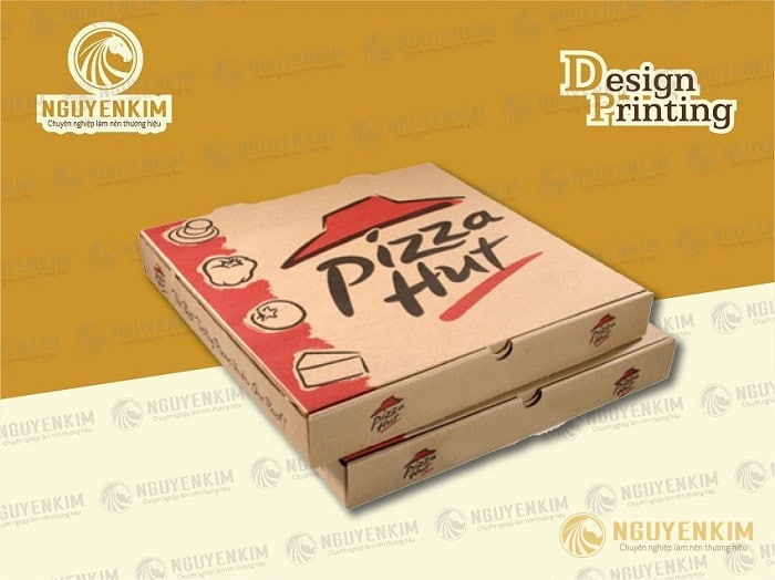 In hộp giấy đựng Pizza mẫu 5